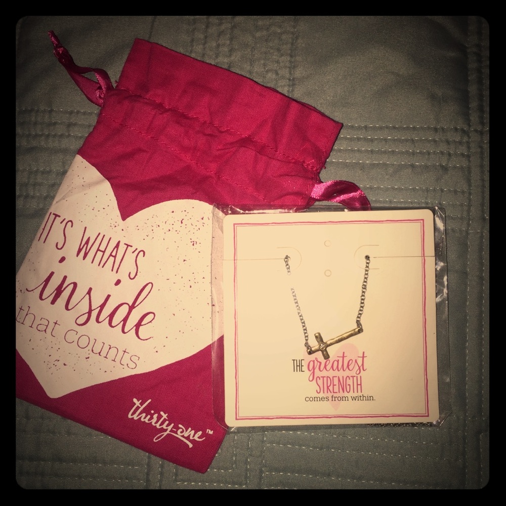 31 cross necklace